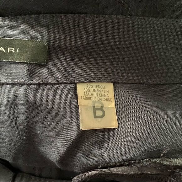 Elie Tahari Linen blend drawstring pants size 12 - Picture 6 of 6